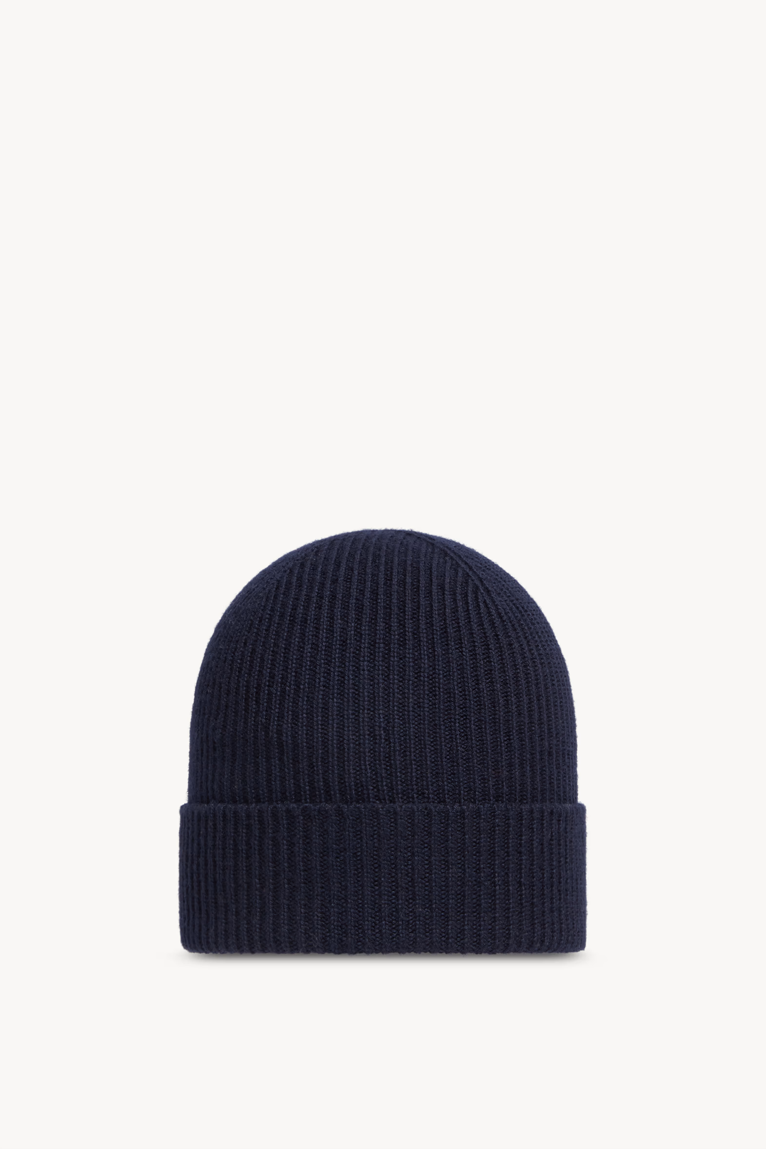 Wool Beanie Gender Neutral Navy Blue Moncler 4